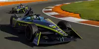 Formel-E-Autos von Abt beim Test in Valencia