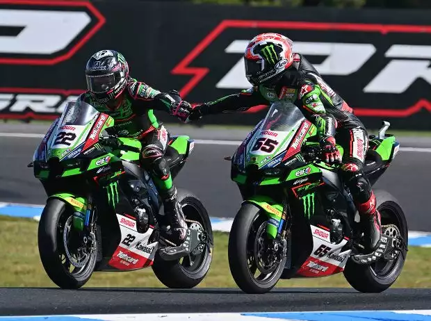 Alex Lowes, Jonathan Rea Titel-Bild zur News: Alex Lowes, Jonathan Rea