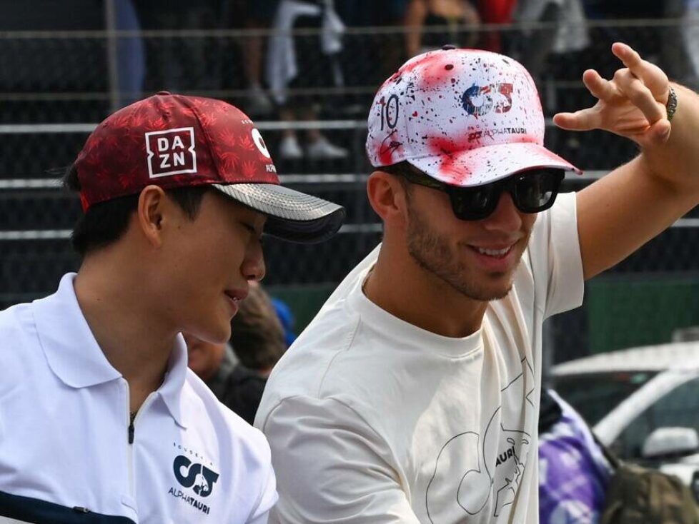 Yuki Tsunoda, Pierre Gasly