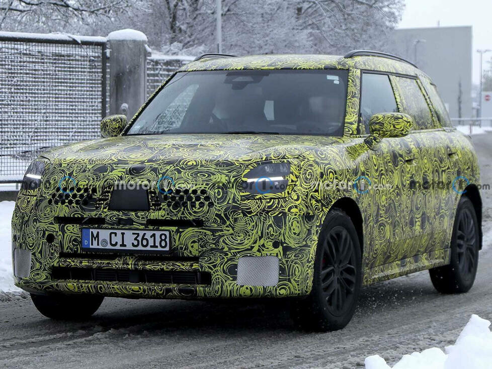 Mini Countryman Erlkönigfoto