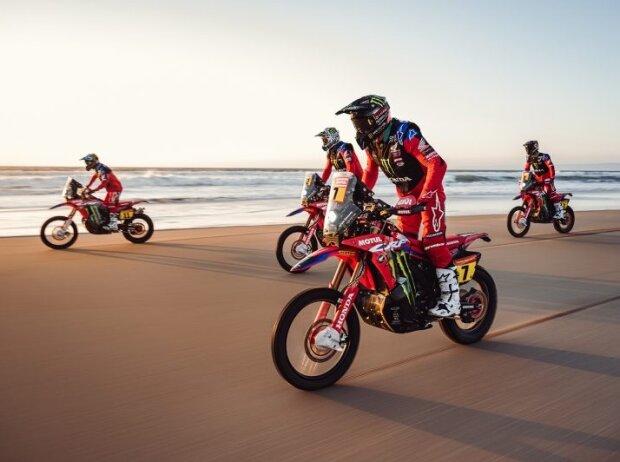 Titel-Bild zur News: Honda Dakar-Team
