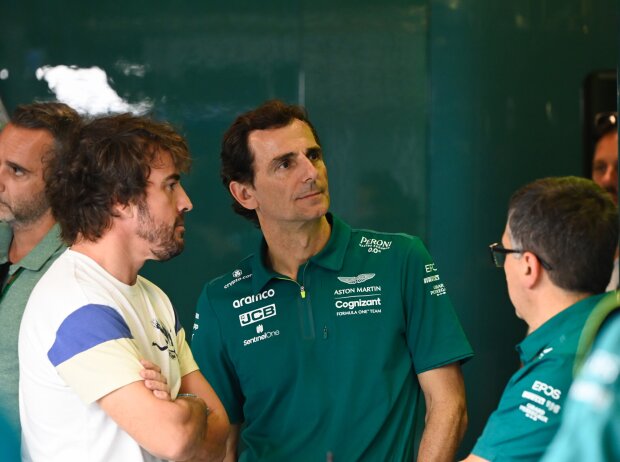 Titel-Bild zur News: Fernando Alonso, Pedro de la Rosa