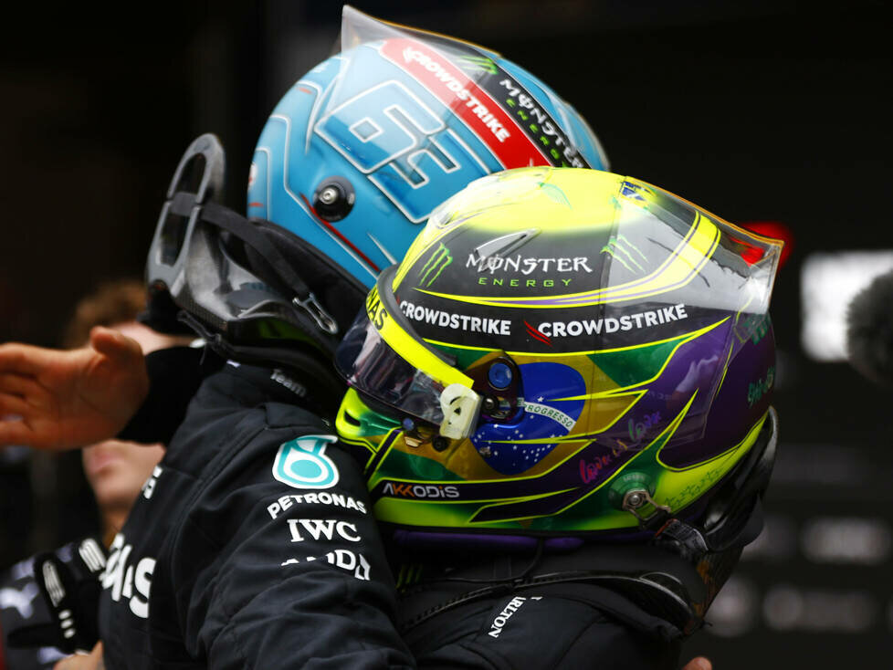 George Russell, Lewis Hamilton