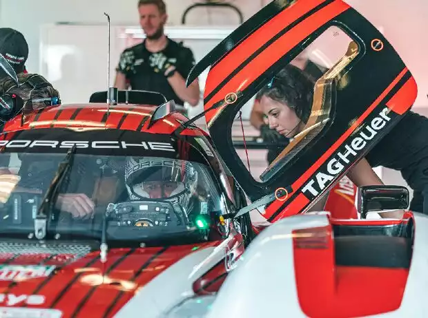 Titel-Bild zur News: Porsche, LMDh, Daytona, Test