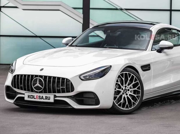 2023 Mercedes-AMG GT Coupe Rendering 2023 Mercedes-AMG GT Coupe Rendering