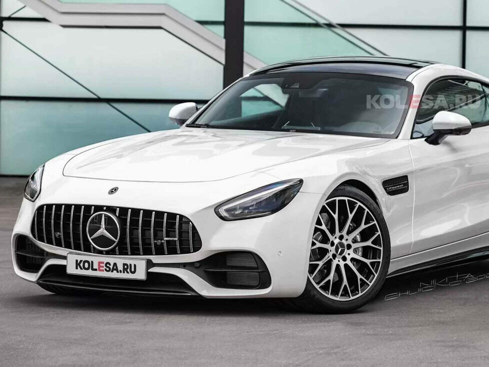 2023 Mercedes-AMG GT Coupe Rendering