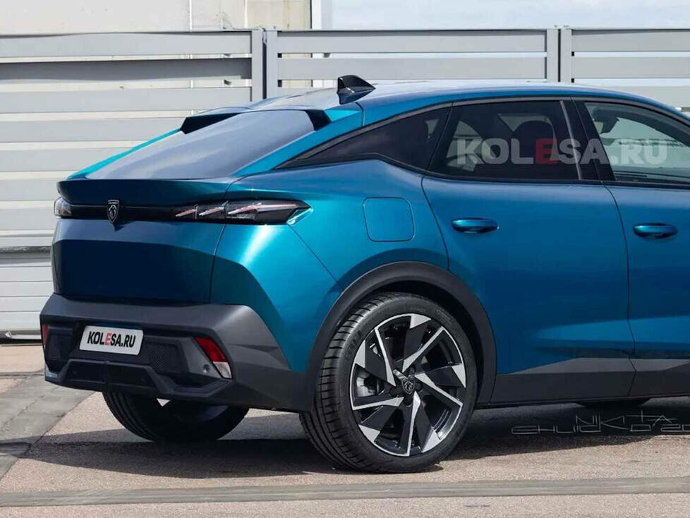 Peugeot 3008-Renderings der nächsten Generation