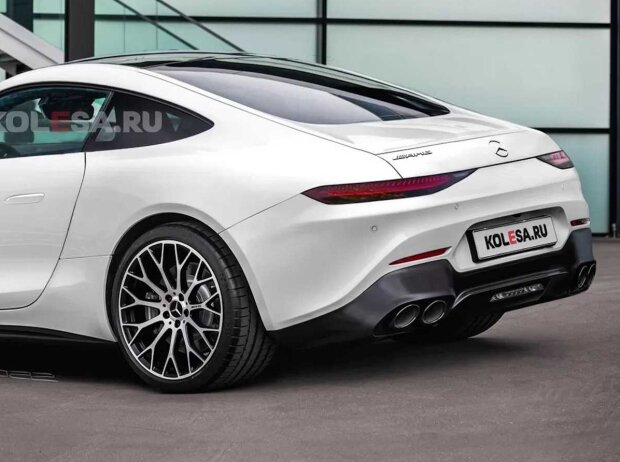 2023 Mercedes-AMG GT Coupe Rendering