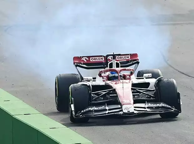 Valtteri Bottas (Alfa Romeo) scheidet beim Formel-1-Rennen in Zandvoort aus Titel-Bild zur News: Valtteri Bottas (Alfa Romeo) scheidet beim Formel-1-Rennen in Zandvoort aus