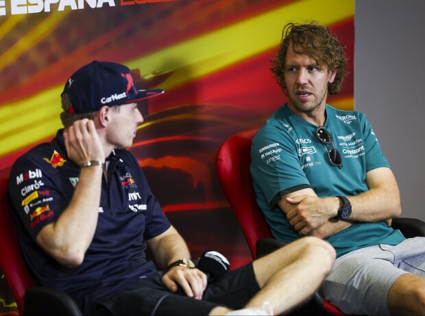 Max Verstappen, Sebastian Vettel Max Verstappen, Sebastian Vettel