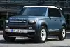 Bild zum Inhalt: Land Rover Defender 80 kommt 2023: Hier ist das erste Rendering