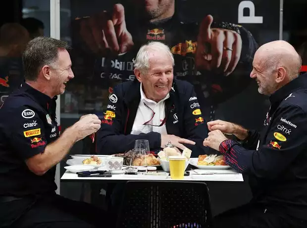 Titel-Bild zur News: Christian Horner, Helmut Marko, Adrian Newey