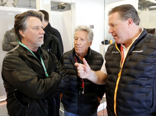 Michael Andretti, Zak Brown Michael Andretti, Zak Brown