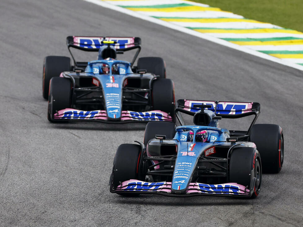 Fernando Alonso, Esteban Ocon