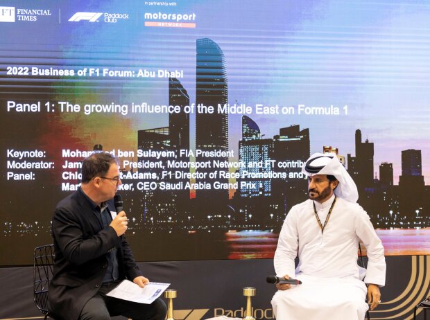 James Allen, Mohammed bin Sulayem James Allen, Mohammed bin Sulayem
