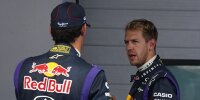 Mark Webber und Sebastian Vettel (Red Bull)
