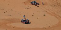 Der gemeinsame, aber separate Unfall von Carlos Sainz und Stephane Peterhansel beendete die Dakar-Hoffnungen von Audi auf einen Schlag