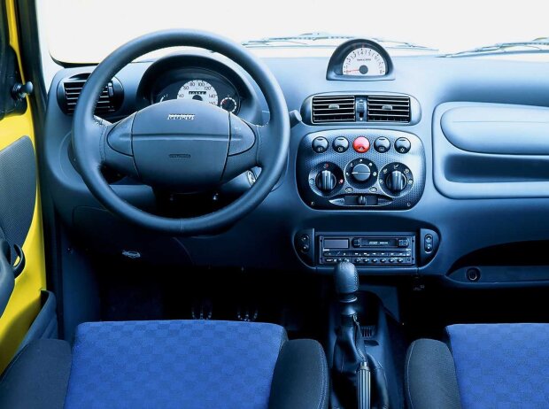 Cockpit des Fiat Seicento