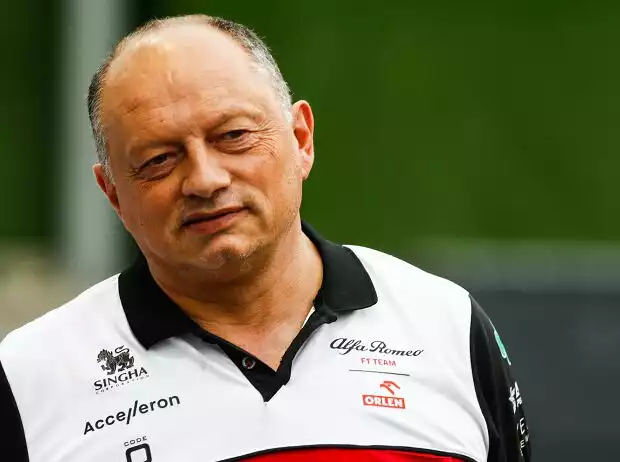 Alfa-Romeo-Teamchef Frederic Vasseur Titel-Bild zur News: Alfa-Romeo-Teamchef Frederic Vasseur