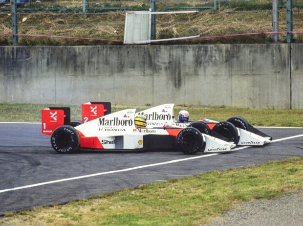 Ayrton Senna, Alain Prost
