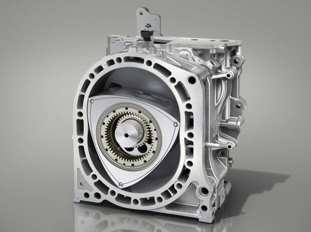 Wankelmotor des Mazda MX-30 Wankelmotor des Mazda MX-30