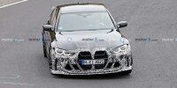 BMW M3 CS mit weniger Tarnung