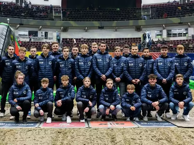 Der Förderkader des Motorsport Teams Germany wurde im Rahmen des ADAC Supercross Dortmund vorgestellt Titel-Bild zur News: Der Förderkader des Motorsport Teams Germany wurde im Rahmen des ADAC Supercross Dortmund vorgestellt