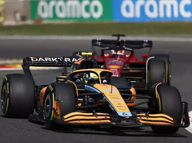 Lando Norris, Charles Leclerc Titel-Bild zur News: Lando Norris, Charles Leclerc
