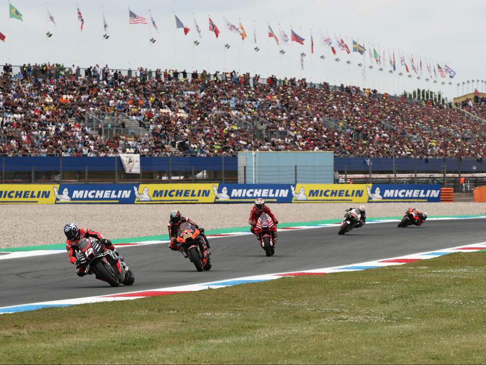 MotoGP-Action bei der Dutch TT 2022 in Assen