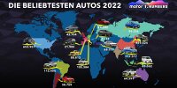 Bild zum Inhalt: Motor1 Numbers: Die weltweit beliebtesten Autos im Jahr 2022