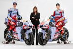 Alex Marquez, Nadia Padovani und Fabio Di Giannantonio