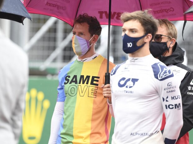 Sebastian Vettel, Pierre Gasly Sebastian Vettel, Pierre Gasly