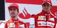 Fernando Alonso und Felipe Massa