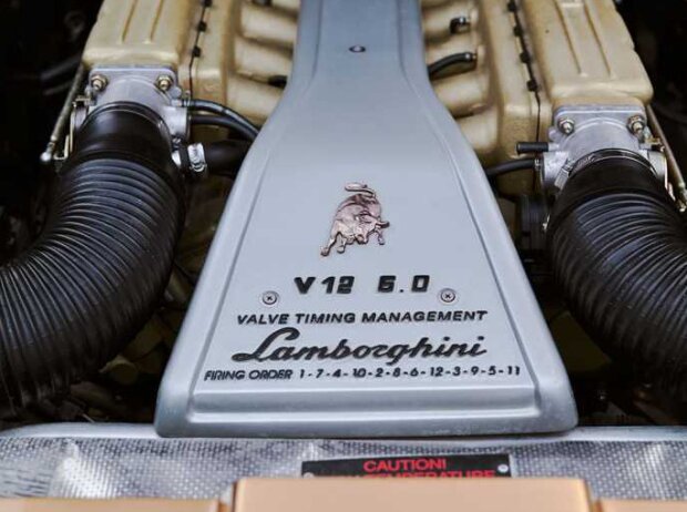 Titel-Bild zur News: V12-Motor von Lamborghini
