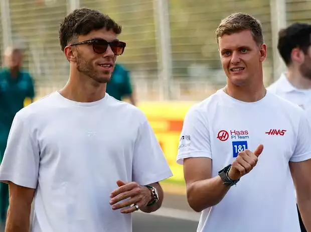 Pierre Gasly, Mick Schumacher Titel-Bild zur News: Pierre Gasly, Mick Schumacher