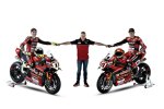 Alvaro Bautista, Serafino Foti und Michael Ruben Rinaldi