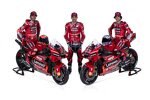 Francesco Bagnaia, Michele Pirro und Enea Bastianini 