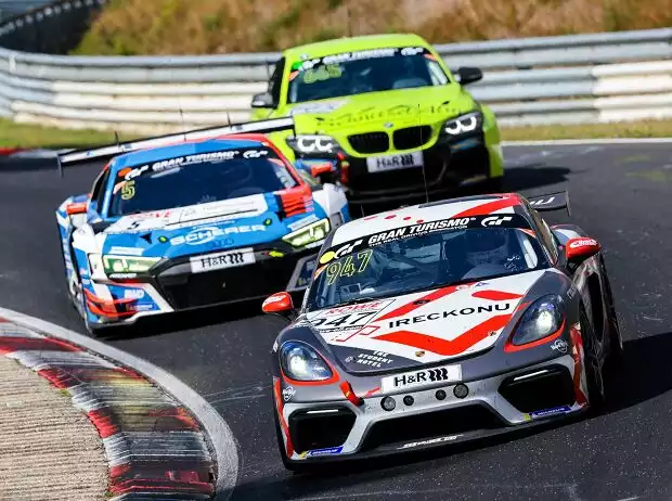 NLS, Porsche Cayman, Audi R8 LMS GT3 Evo II, BMW M240i Racing Titel-Bild zur News: NLS, Porsche Cayman, Audi R8 LMS GT3 Evo II, BMW M240i Racing