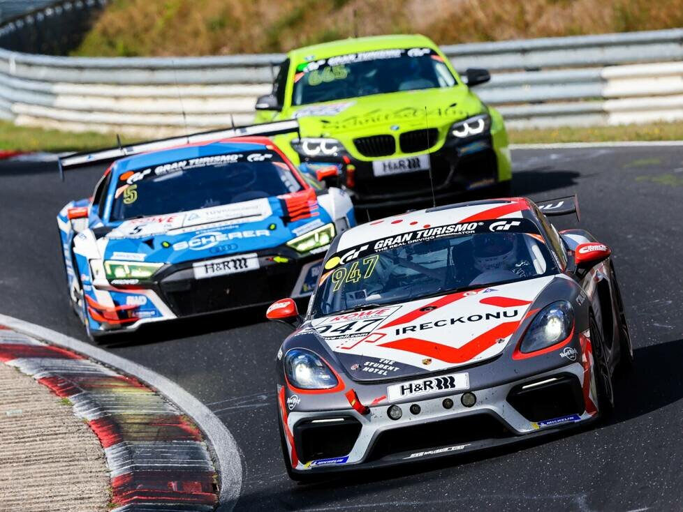 NLS, Porsche Cayman, Audi R8 LMS GT3 Evo II, BMW M240i Racing