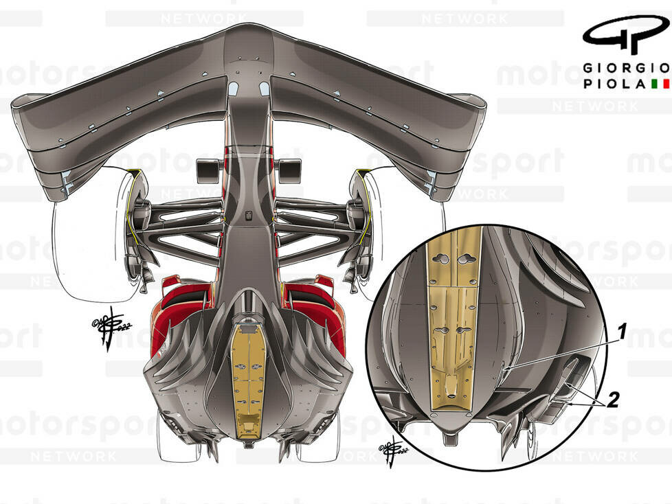 Ferrari-Unterboden