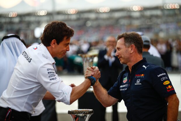 Toto Wolff Christian Horner Red Bull Red Bull F1 ~Toto Wolff und Christian Horner ~ 