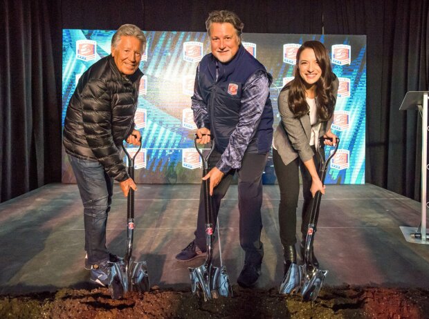 Mario Andretti, Michael Andretti, Marissa Andretti Mario Andretti, Michael Andretti, Marissa Andretti