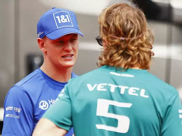 Mick Schumacher, Sebastian Vettel Titel-Bild zur News: Mick Schumacher, Sebastian Vettel