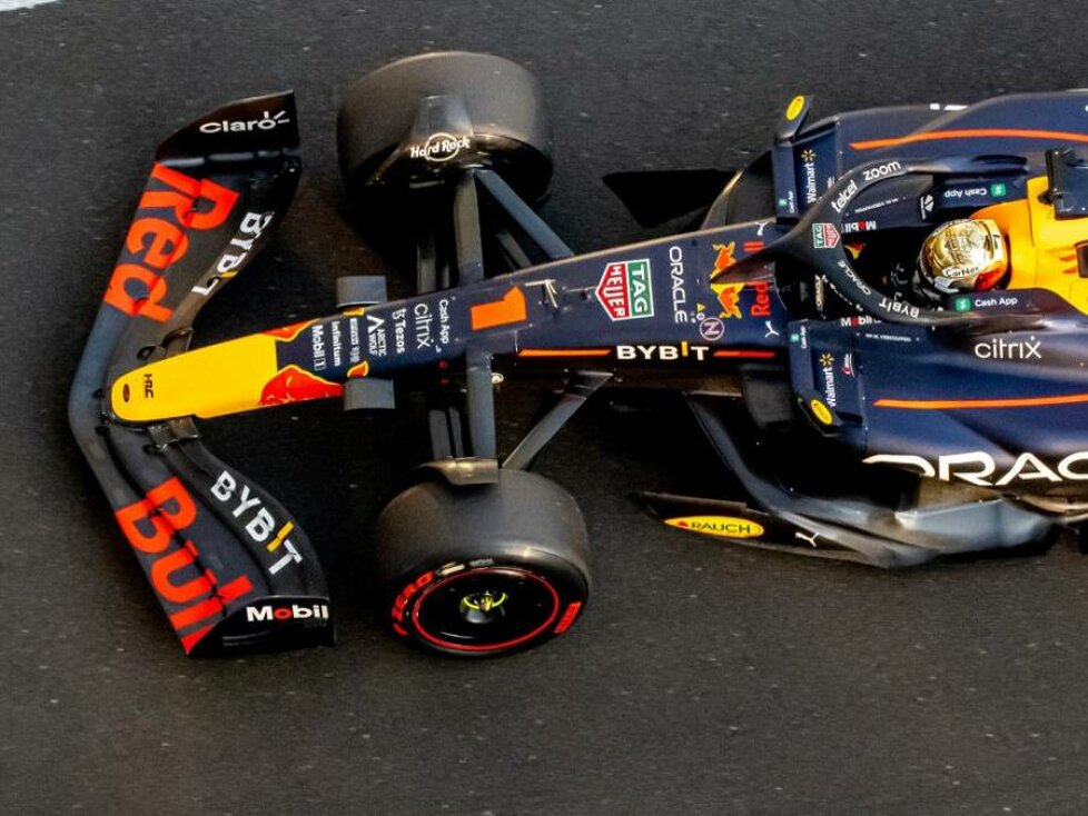 Max Verstappen im Red Bull RB18