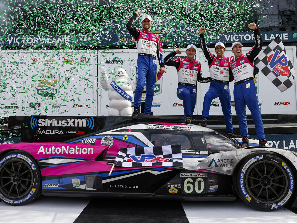 Tom Blomqvist, Colin Braun, Helio Castroneves, Simon Pagenaud