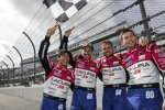 Tom Blomqvist, Colin Braun, Helio Castroneves und Simon Pagenaud 