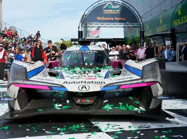 Titel-Bild zur News: Tom Blomqvist, Colin Braun, Helio Castroneves, Simon Pagenaud