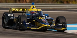 IndyCar-Vorsaisontest 2023 Palm Springs: Colton Herta führt Tag 1 knapp an