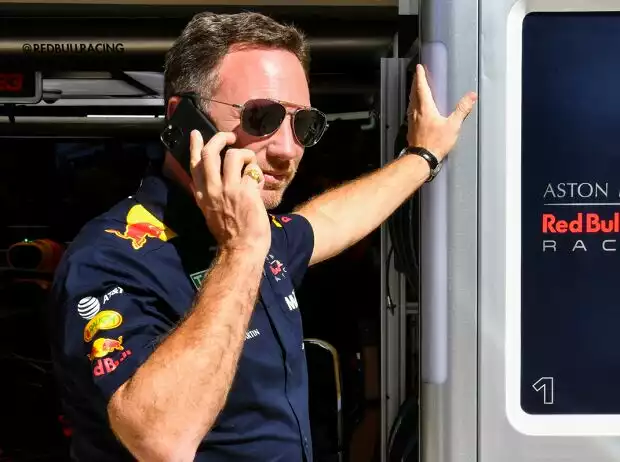 Red-Bull-Teamchef Christian Horner Titel-Bild zur News: Red-Bull-Teamchef Christian Horner