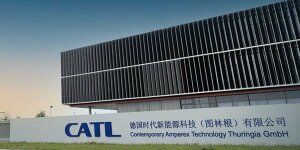 Batteriezellen-Werk von CATL bei Erfurt: Produktion hat begonnen